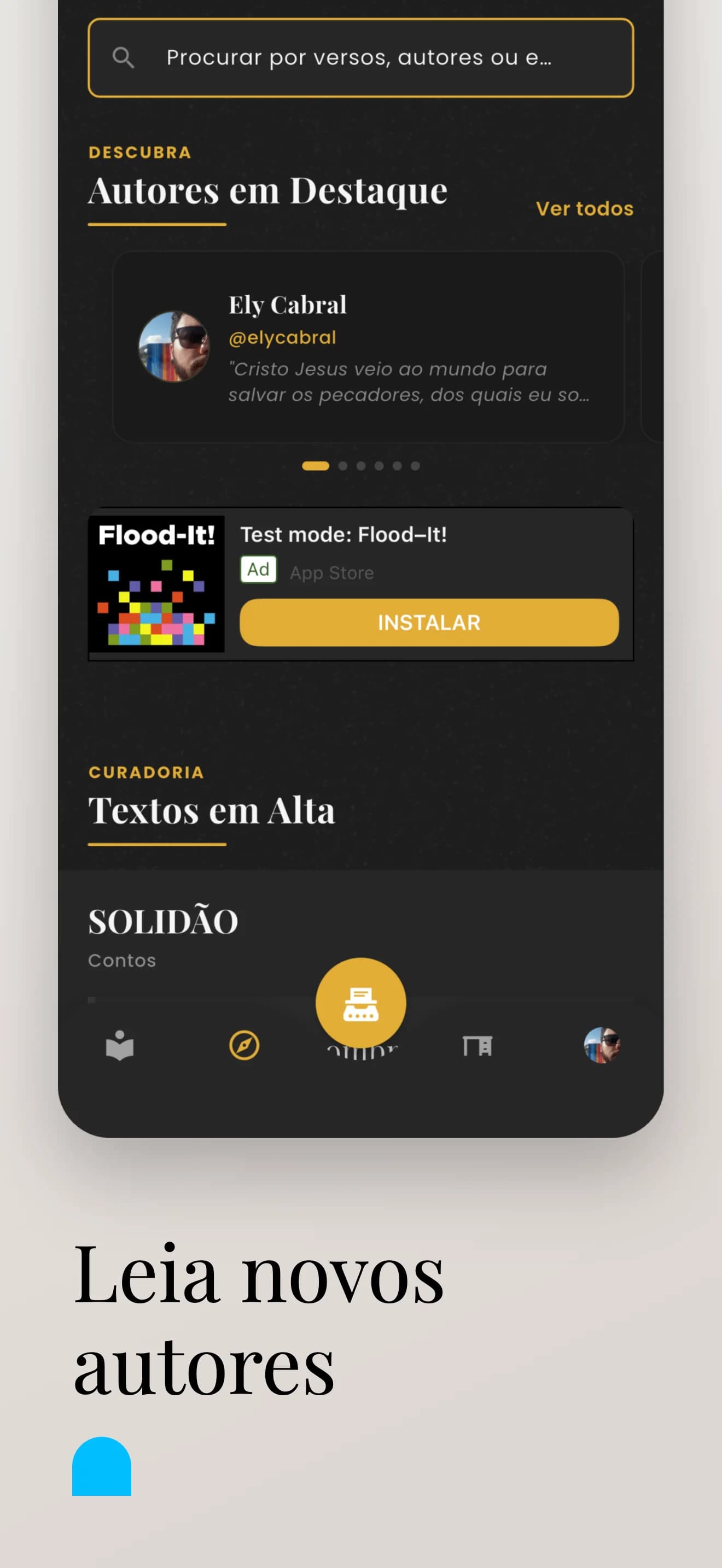 Berro d'Água App Screen 4